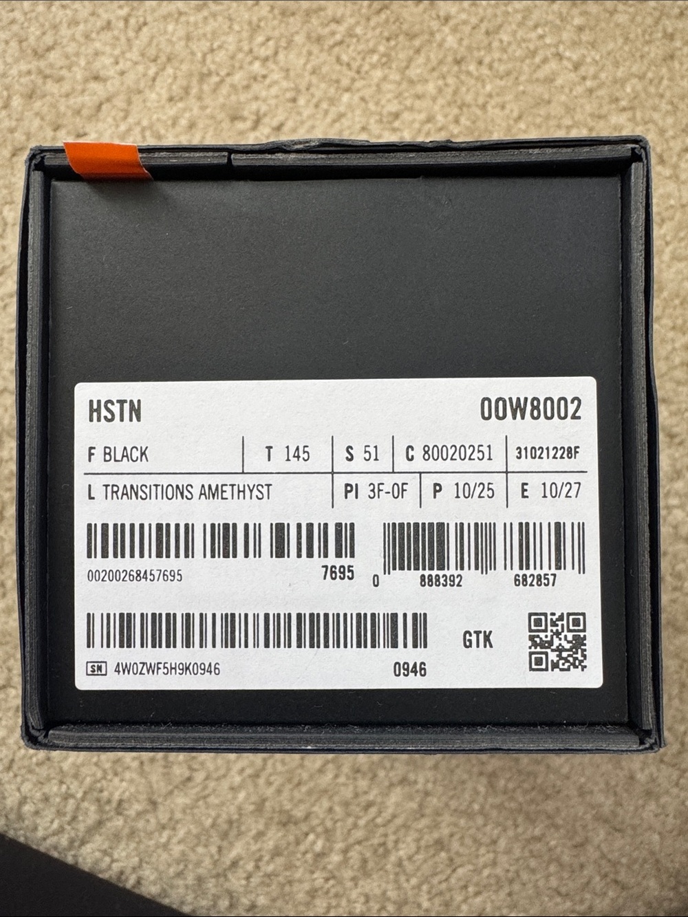 Oakley Meta HSTN AI Transitions Amethyst Lenses